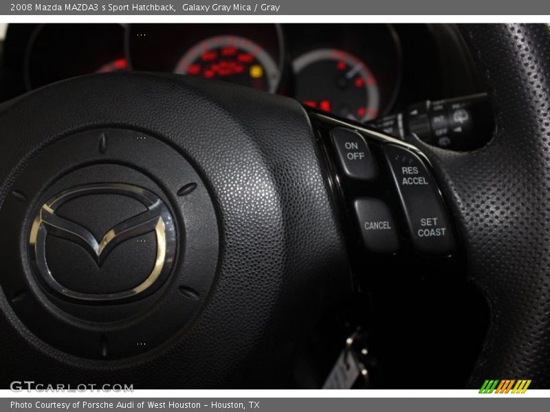 Galaxy Gray Mica / Gray 2008 Mazda MAZDA3 s Sport Hatchback