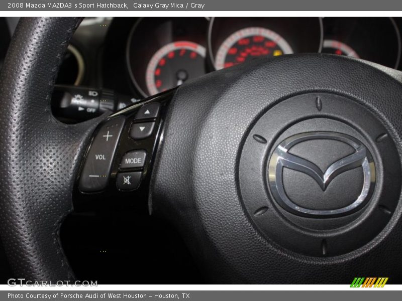 Galaxy Gray Mica / Gray 2008 Mazda MAZDA3 s Sport Hatchback
