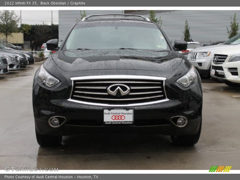 Black Obsidian / Graphite 2012 Infiniti FX 35