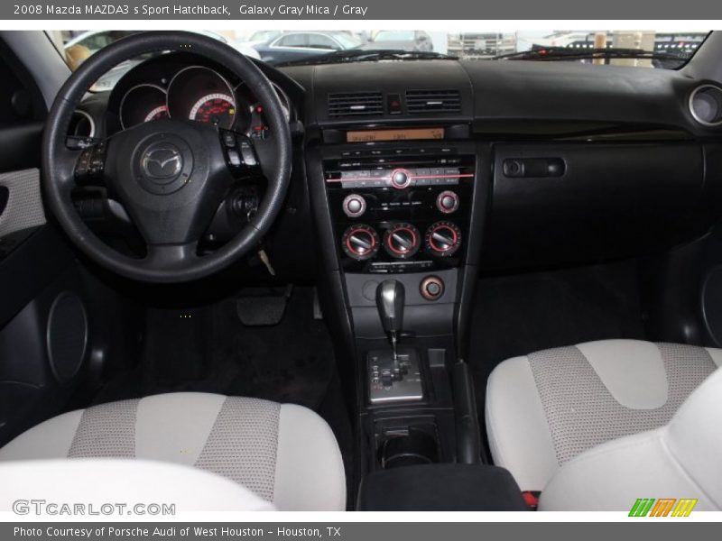 Galaxy Gray Mica / Gray 2008 Mazda MAZDA3 s Sport Hatchback
