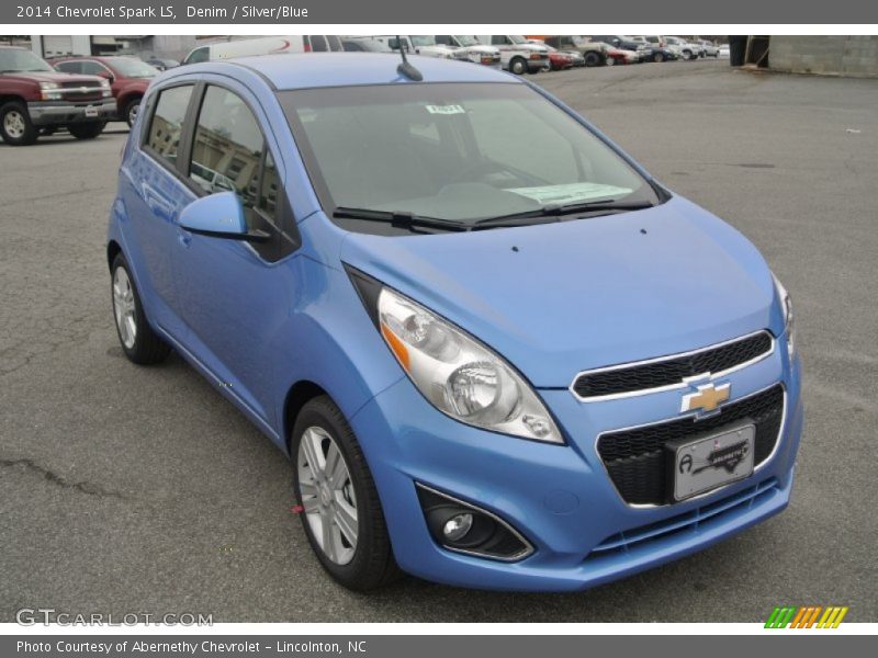 Denim / Silver/Blue 2014 Chevrolet Spark LS