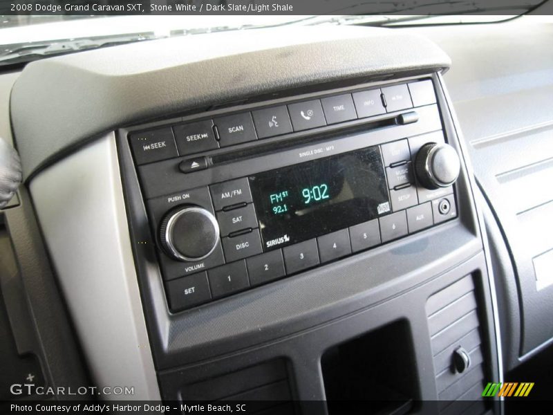 Stone White / Dark Slate/Light Shale 2008 Dodge Grand Caravan SXT