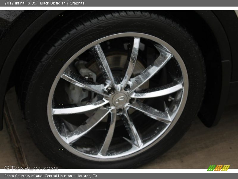 Black Obsidian / Graphite 2012 Infiniti FX 35