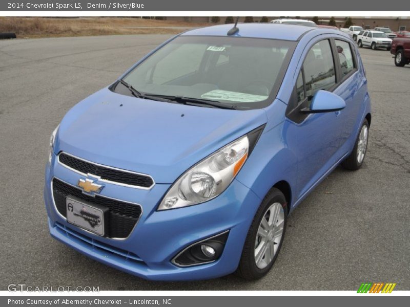 Denim / Silver/Blue 2014 Chevrolet Spark LS