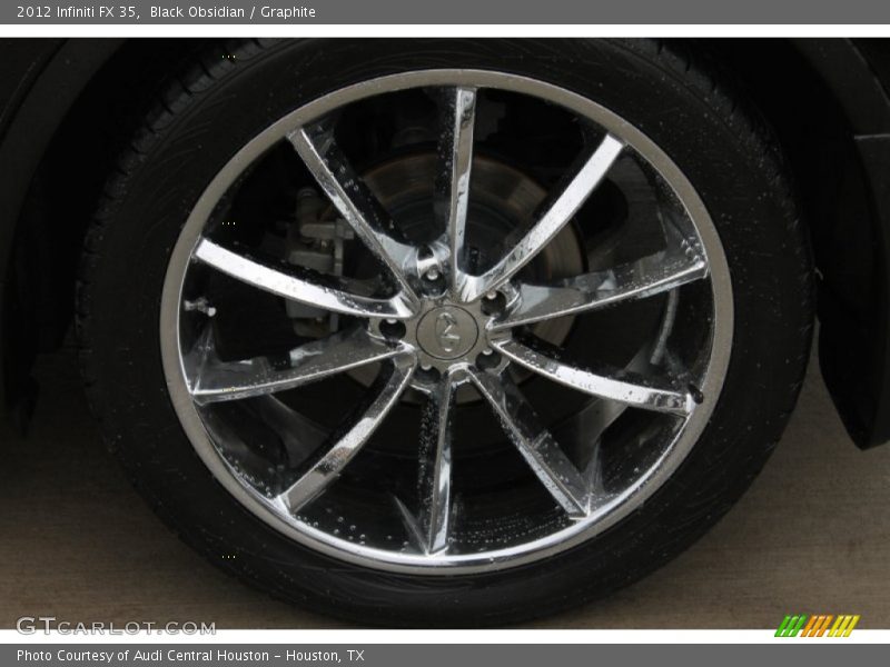Black Obsidian / Graphite 2012 Infiniti FX 35