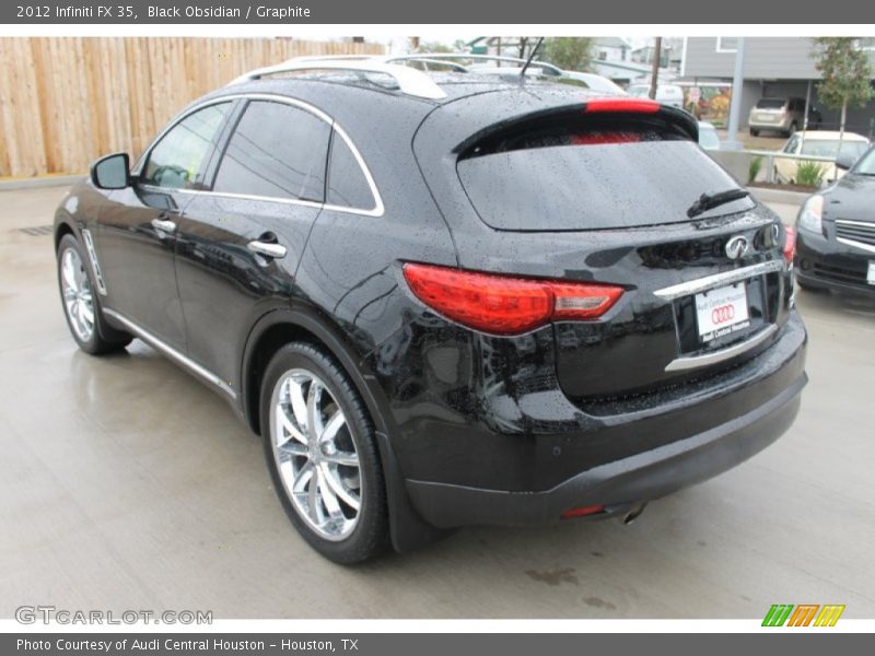 Black Obsidian / Graphite 2012 Infiniti FX 35