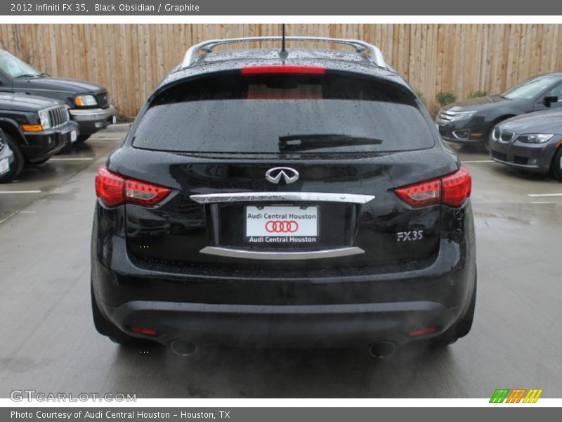 Black Obsidian / Graphite 2012 Infiniti FX 35