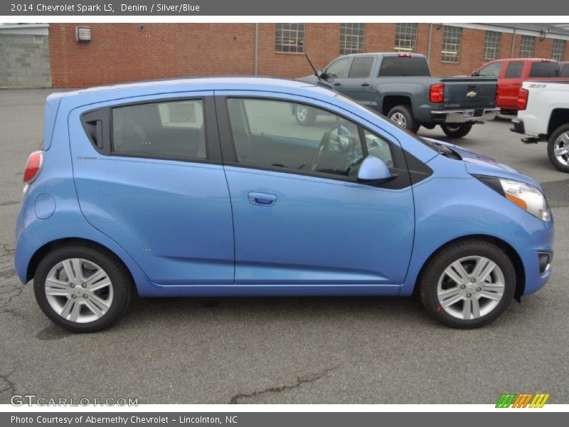 Denim / Silver/Blue 2014 Chevrolet Spark LS