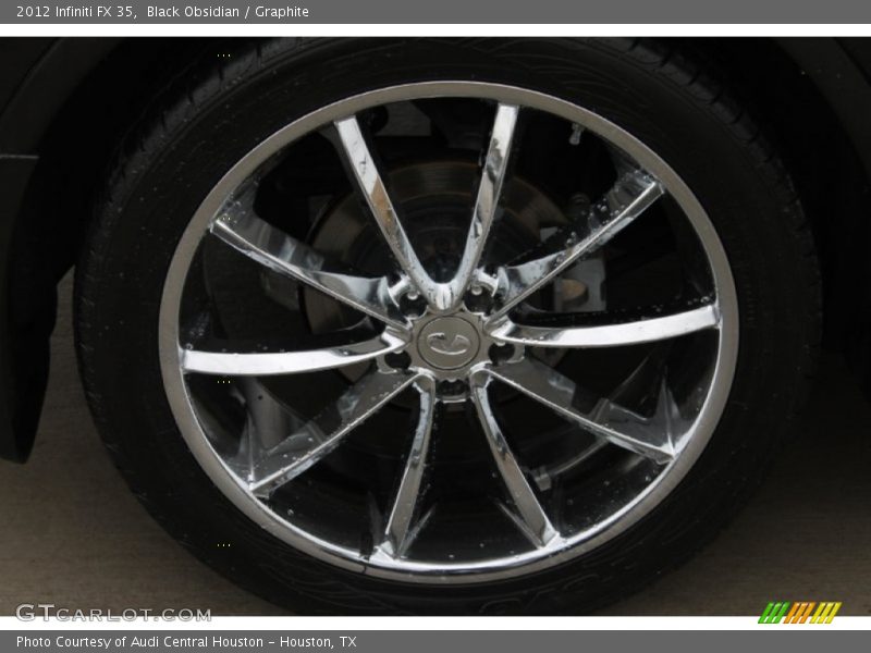 Black Obsidian / Graphite 2012 Infiniti FX 35