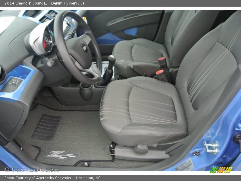 Denim / Silver/Blue 2014 Chevrolet Spark LS