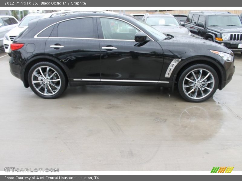 Black Obsidian / Graphite 2012 Infiniti FX 35