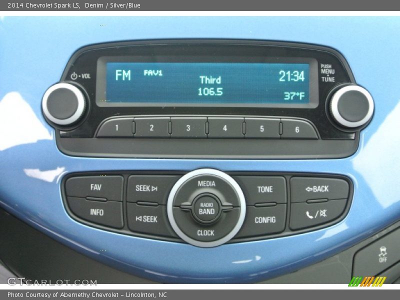 Denim / Silver/Blue 2014 Chevrolet Spark LS
