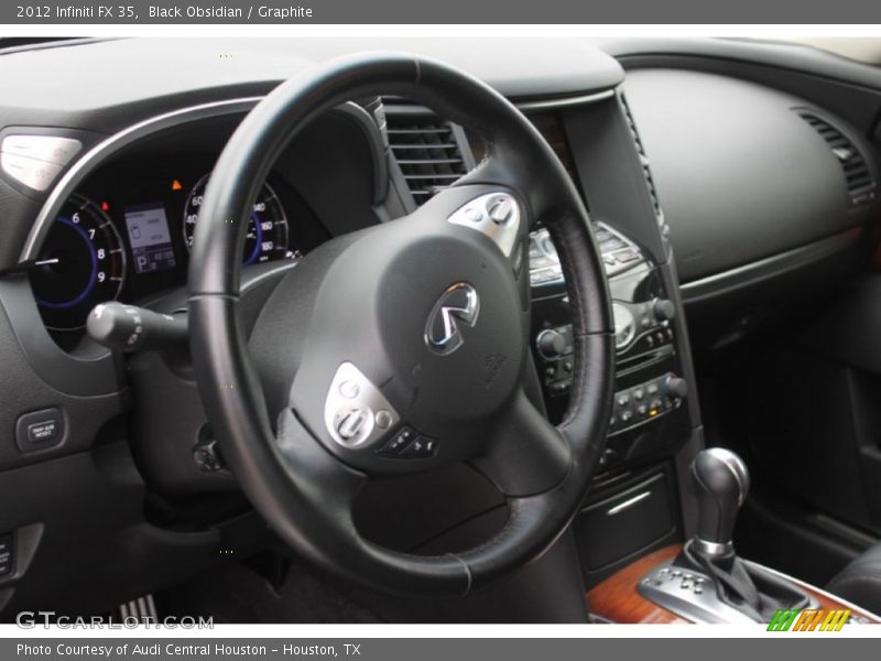 Black Obsidian / Graphite 2012 Infiniti FX 35