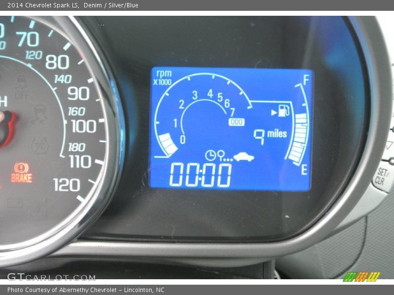 Denim / Silver/Blue 2014 Chevrolet Spark LS