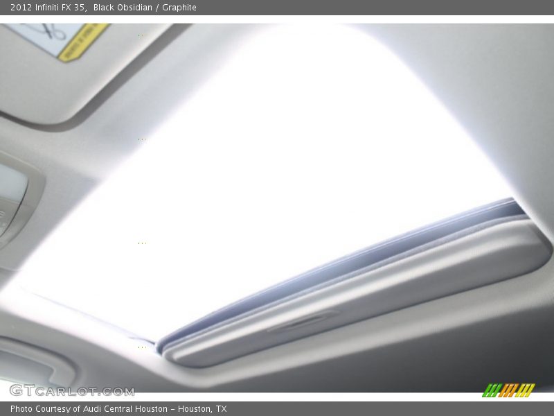 Black Obsidian / Graphite 2012 Infiniti FX 35