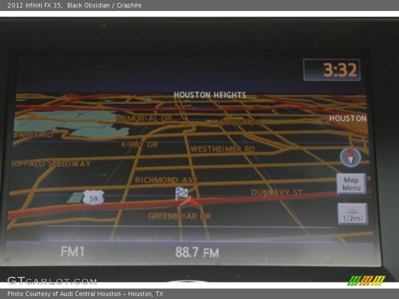 Black Obsidian / Graphite 2012 Infiniti FX 35