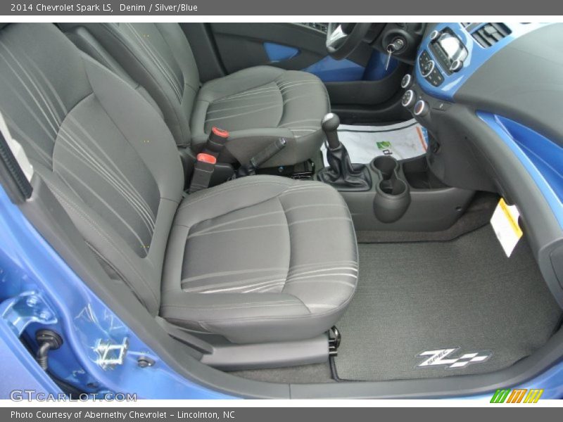 Denim / Silver/Blue 2014 Chevrolet Spark LS