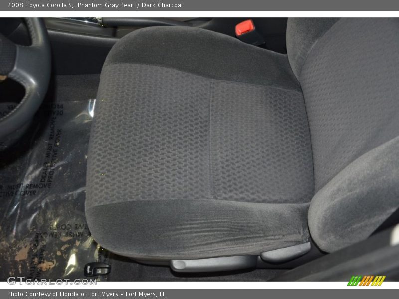 Phantom Gray Pearl / Dark Charcoal 2008 Toyota Corolla S