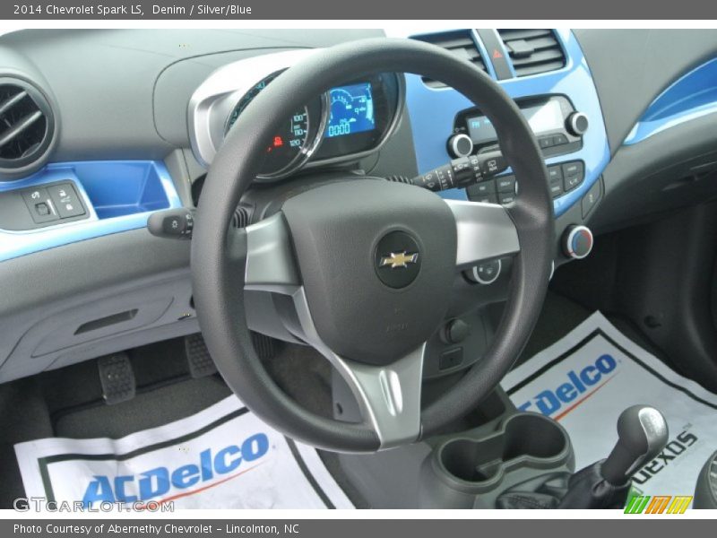 Denim / Silver/Blue 2014 Chevrolet Spark LS