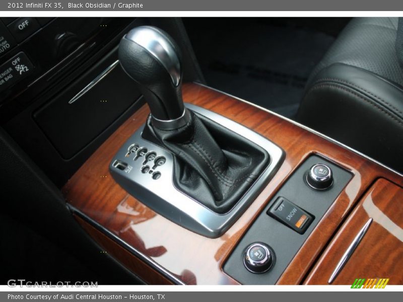 Black Obsidian / Graphite 2012 Infiniti FX 35