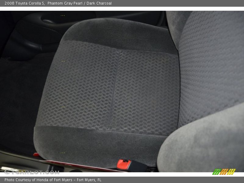 Phantom Gray Pearl / Dark Charcoal 2008 Toyota Corolla S