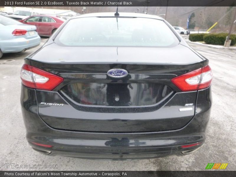 Tuxedo Black Metallic / Charcoal Black 2013 Ford Fusion SE 2.0 EcoBoost