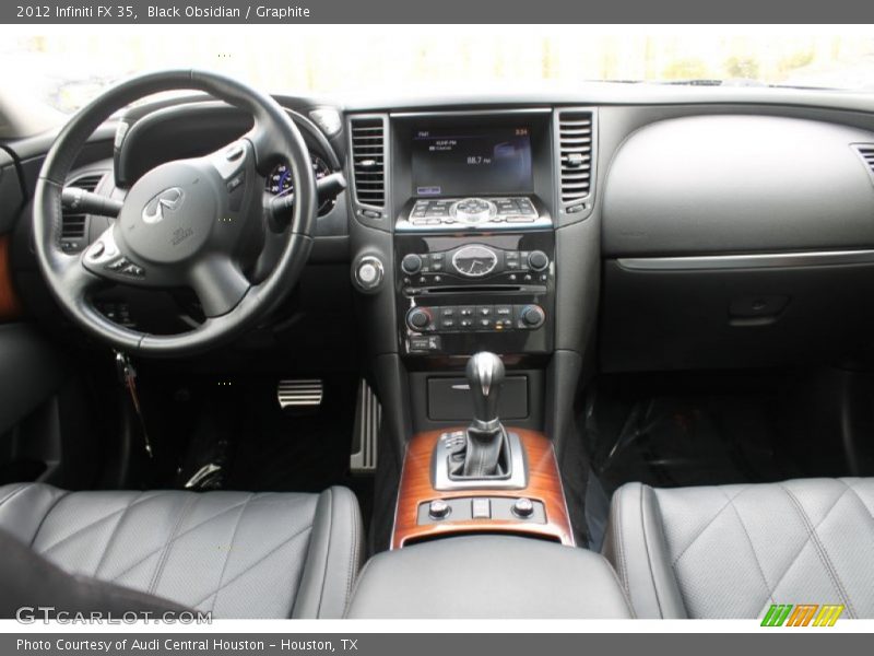 Black Obsidian / Graphite 2012 Infiniti FX 35