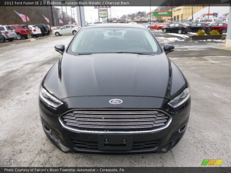 Tuxedo Black Metallic / Charcoal Black 2013 Ford Fusion SE 2.0 EcoBoost