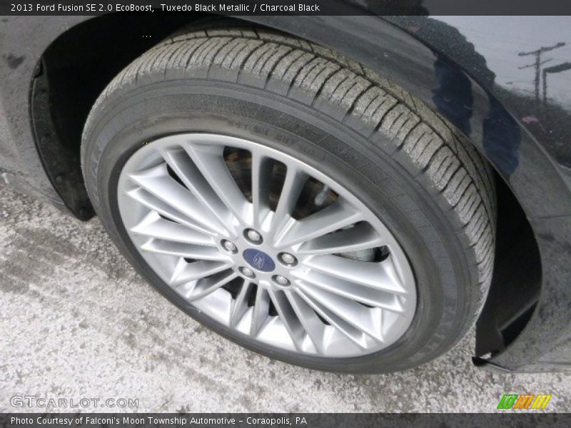 Tuxedo Black Metallic / Charcoal Black 2013 Ford Fusion SE 2.0 EcoBoost