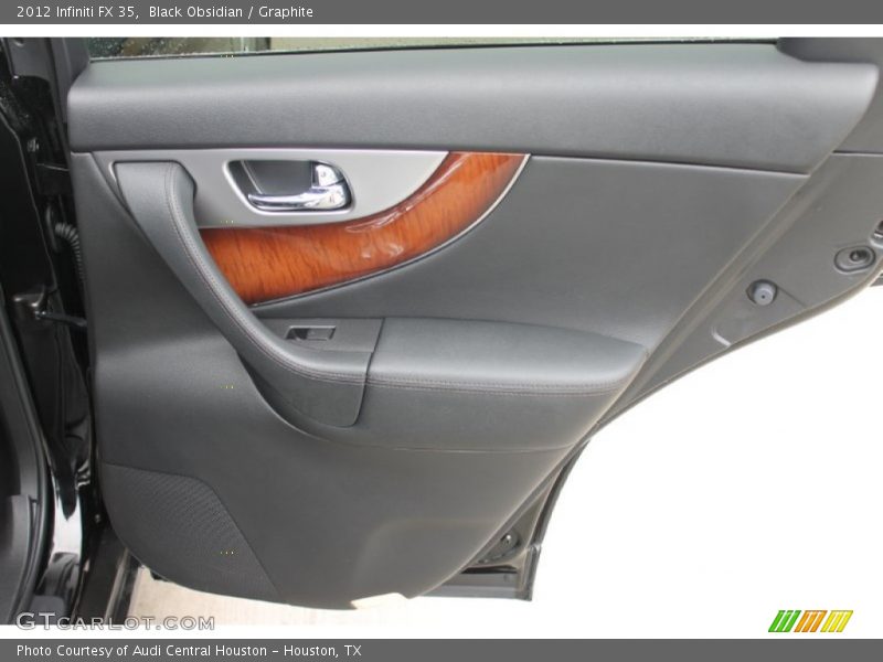 Black Obsidian / Graphite 2012 Infiniti FX 35