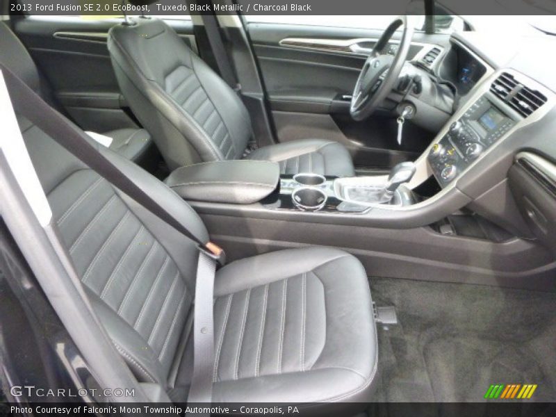 Tuxedo Black Metallic / Charcoal Black 2013 Ford Fusion SE 2.0 EcoBoost