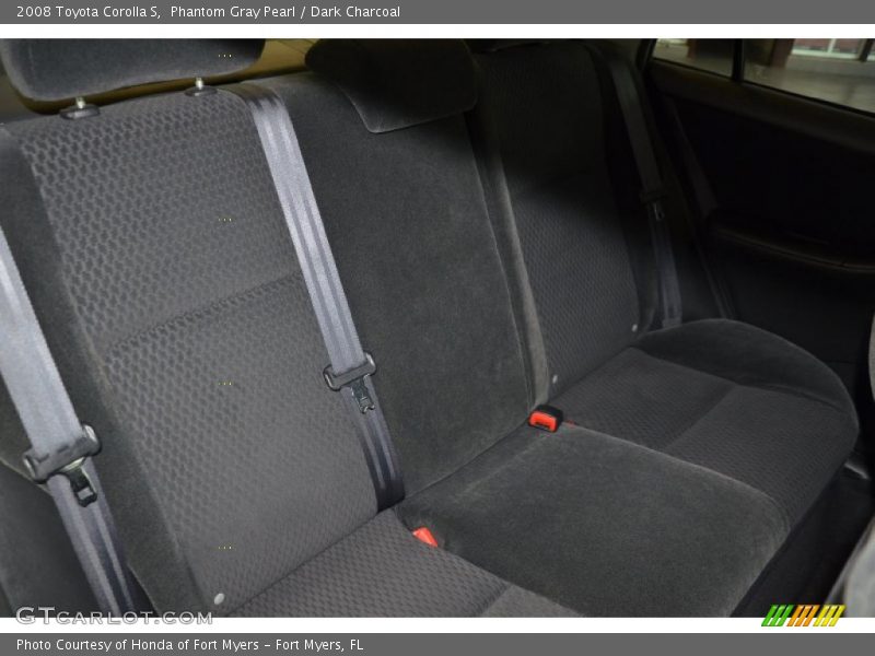 Phantom Gray Pearl / Dark Charcoal 2008 Toyota Corolla S