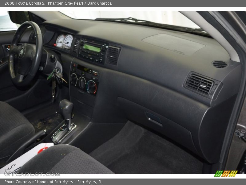 Phantom Gray Pearl / Dark Charcoal 2008 Toyota Corolla S