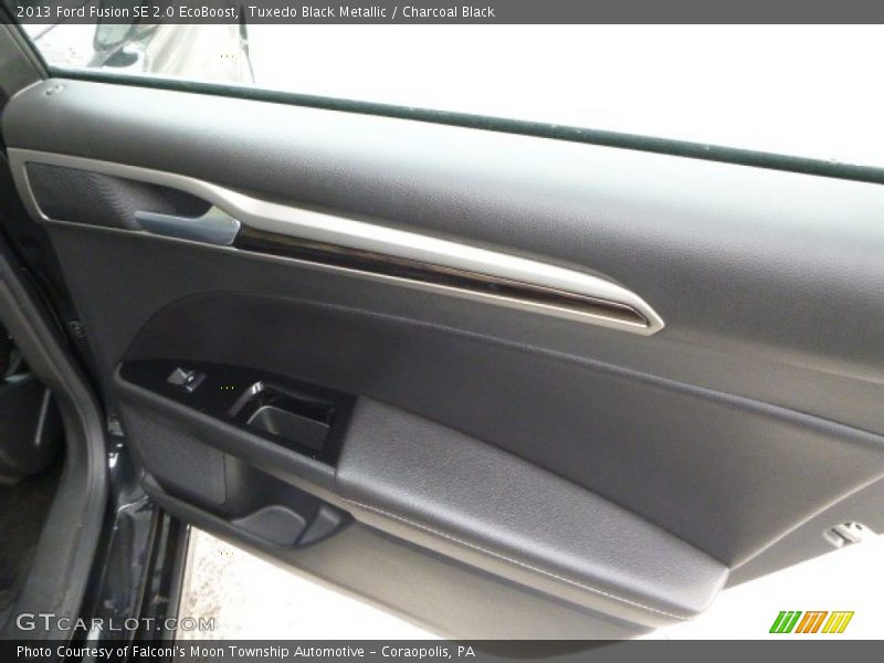 Tuxedo Black Metallic / Charcoal Black 2013 Ford Fusion SE 2.0 EcoBoost