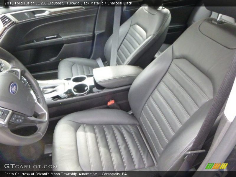 Tuxedo Black Metallic / Charcoal Black 2013 Ford Fusion SE 2.0 EcoBoost