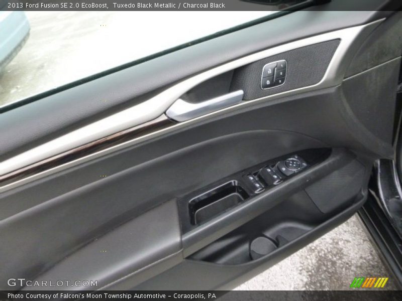 Tuxedo Black Metallic / Charcoal Black 2013 Ford Fusion SE 2.0 EcoBoost
