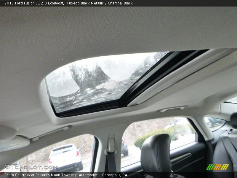 Tuxedo Black Metallic / Charcoal Black 2013 Ford Fusion SE 2.0 EcoBoost