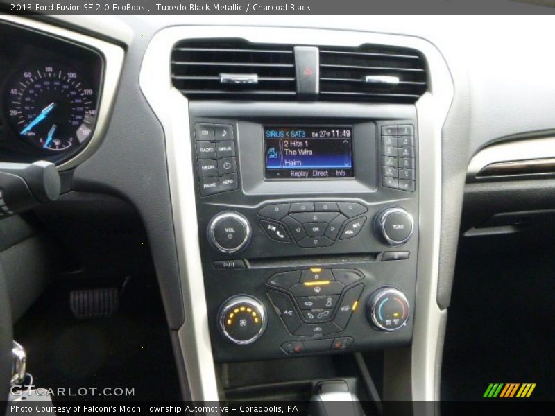 Tuxedo Black Metallic / Charcoal Black 2013 Ford Fusion SE 2.0 EcoBoost