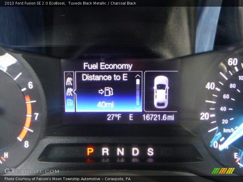 Tuxedo Black Metallic / Charcoal Black 2013 Ford Fusion SE 2.0 EcoBoost