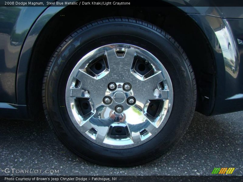 Steel Blue Metallic / Dark Khaki/Light Graystone 2008 Dodge Magnum