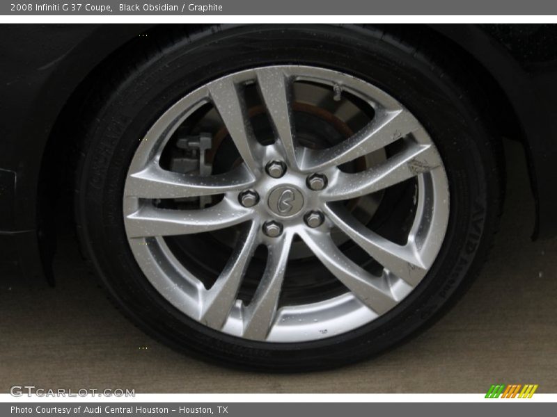 Black Obsidian / Graphite 2008 Infiniti G 37 Coupe