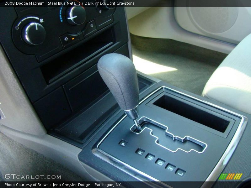 Steel Blue Metallic / Dark Khaki/Light Graystone 2008 Dodge Magnum