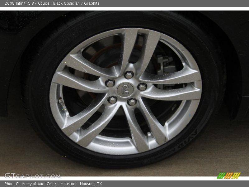 Black Obsidian / Graphite 2008 Infiniti G 37 Coupe