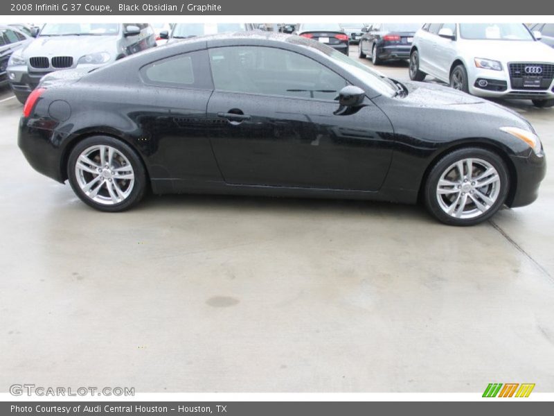 Black Obsidian / Graphite 2008 Infiniti G 37 Coupe