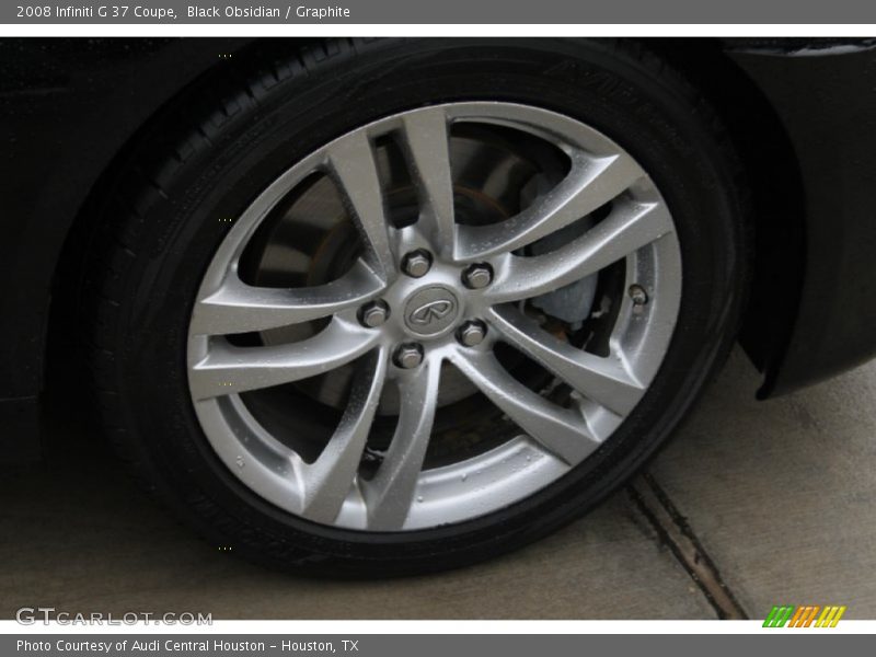 Black Obsidian / Graphite 2008 Infiniti G 37 Coupe