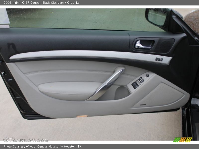 Black Obsidian / Graphite 2008 Infiniti G 37 Coupe