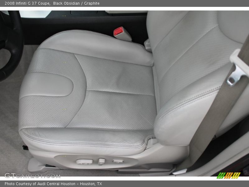 Black Obsidian / Graphite 2008 Infiniti G 37 Coupe