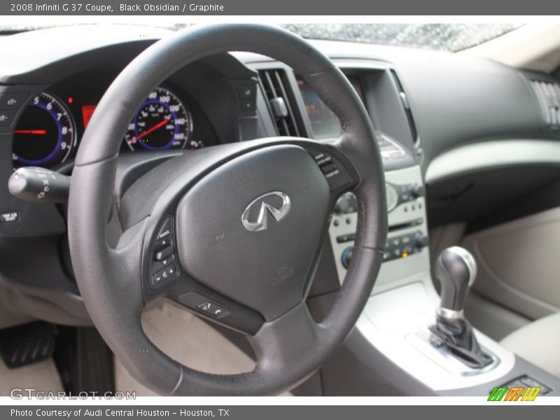 Black Obsidian / Graphite 2008 Infiniti G 37 Coupe
