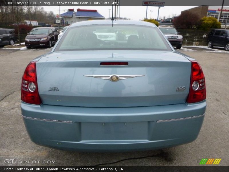 Clearwater Blue Pearl / Dark Slate Gray 2008 Chrysler 300 Touring
