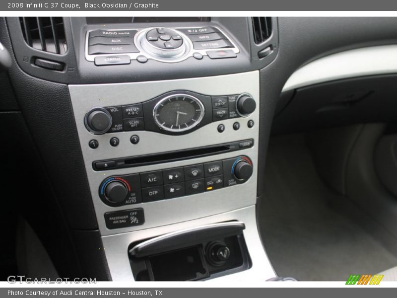 Black Obsidian / Graphite 2008 Infiniti G 37 Coupe